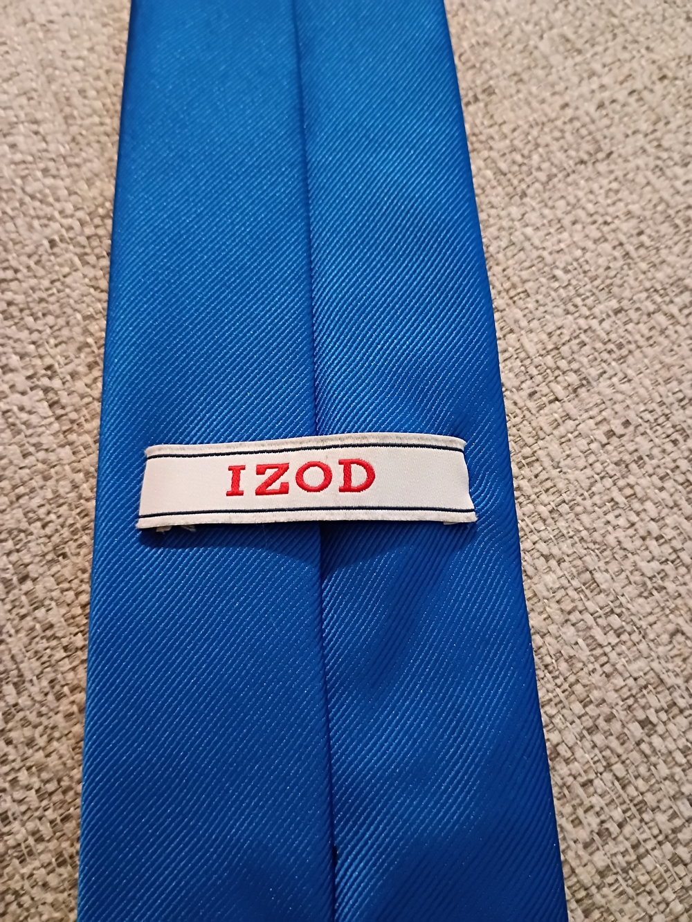IZOD Men's Bright Blue Neck Tie